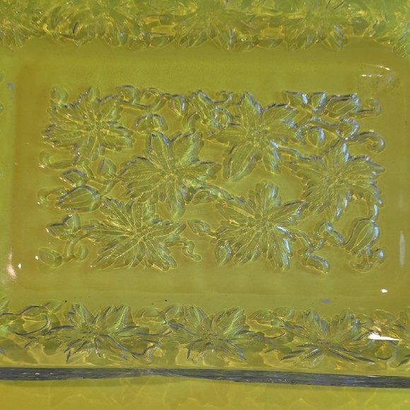 (J30) Princess House Handled Sandwich Tray 12" - Picture 2 of 7